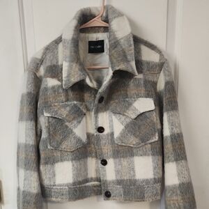 Dolce Cabo Plaid Shacket Jacket - Size Small